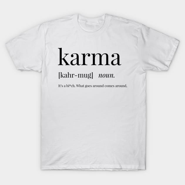 Karma top t shirt